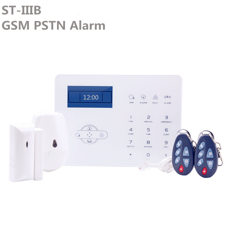 Home Security Zones - Focus ST-IIIB Sistem Alarm Suara Bahasa