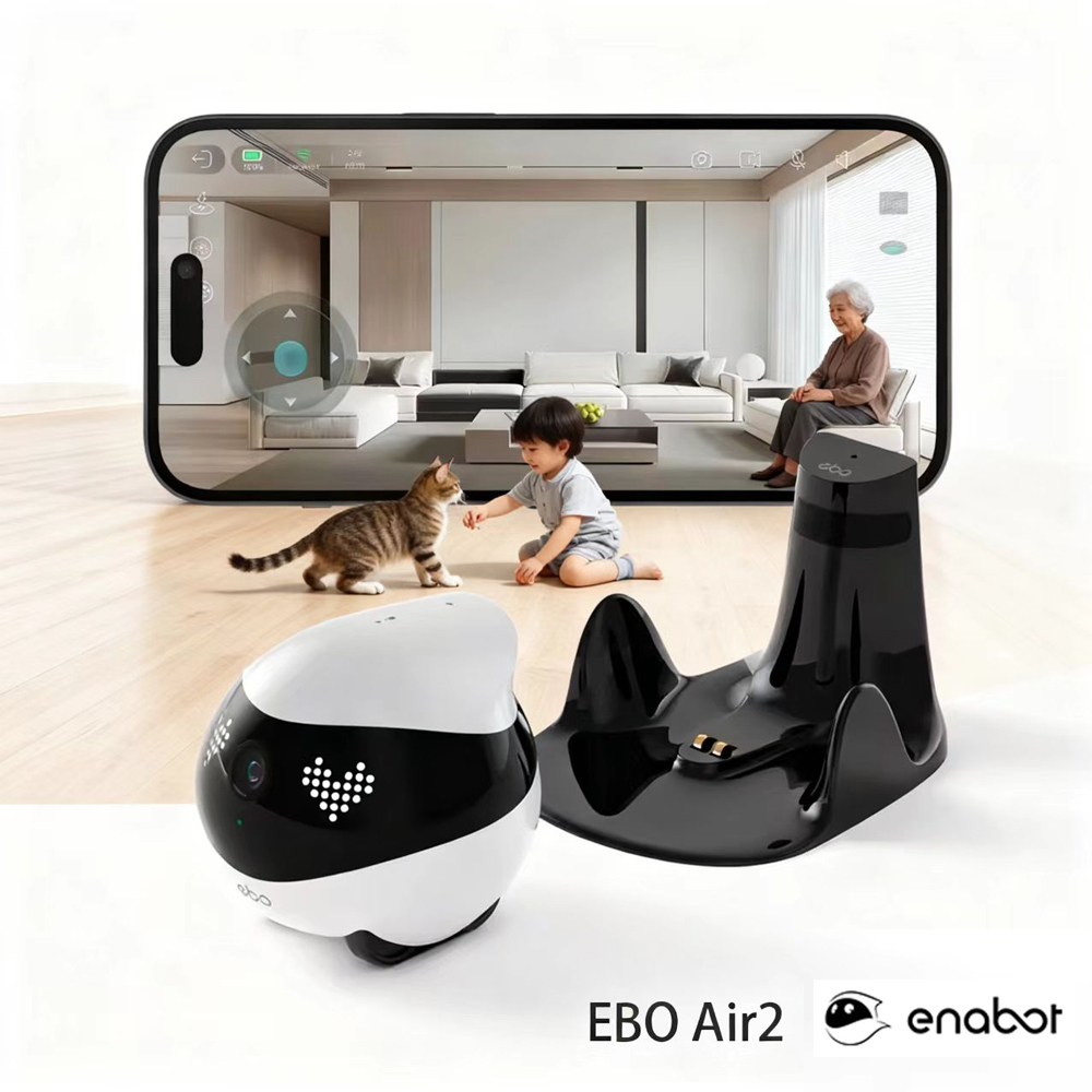 Home Security Robot Dog - Enabot EBO AIR 2 Robot Pendamping