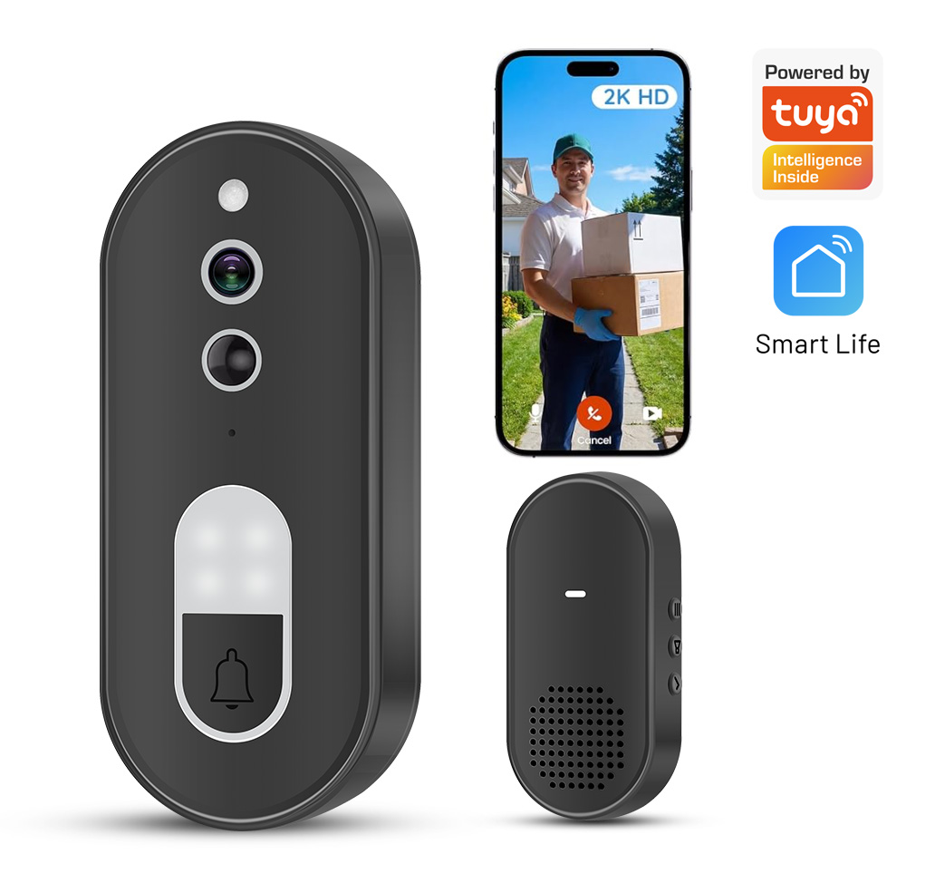 Home Security La - Tuya 1080P HD Bel Pintu Video