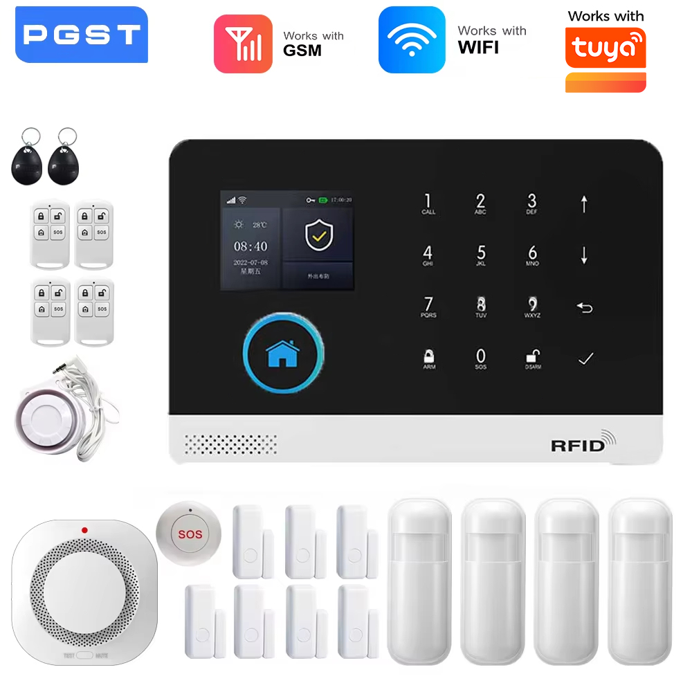Home Security Front Door Camera - Sistem Alarm WiFi GSM Rumah Pintar