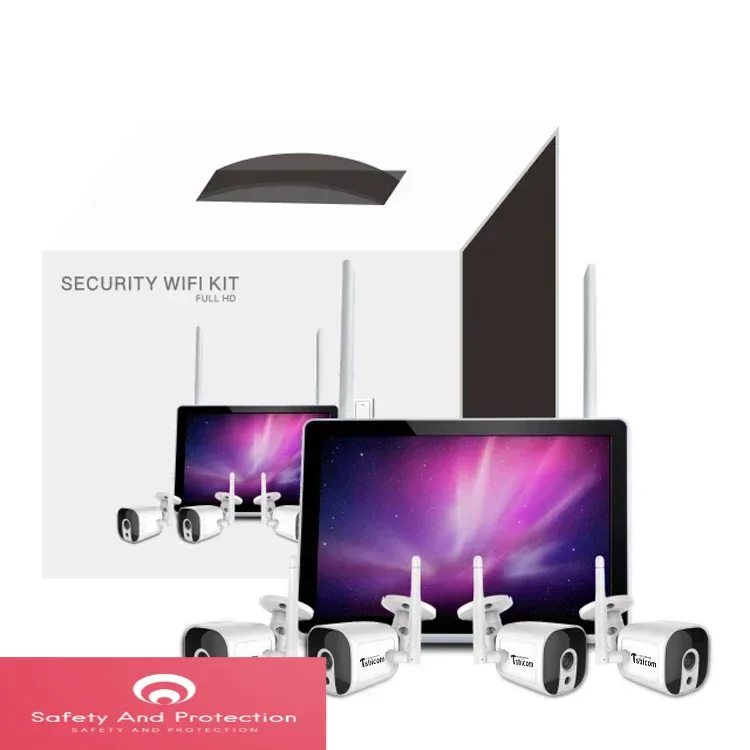 Home Security And Camera Systems - TUYA Smart Wi-Fi 4CH NVR Kit