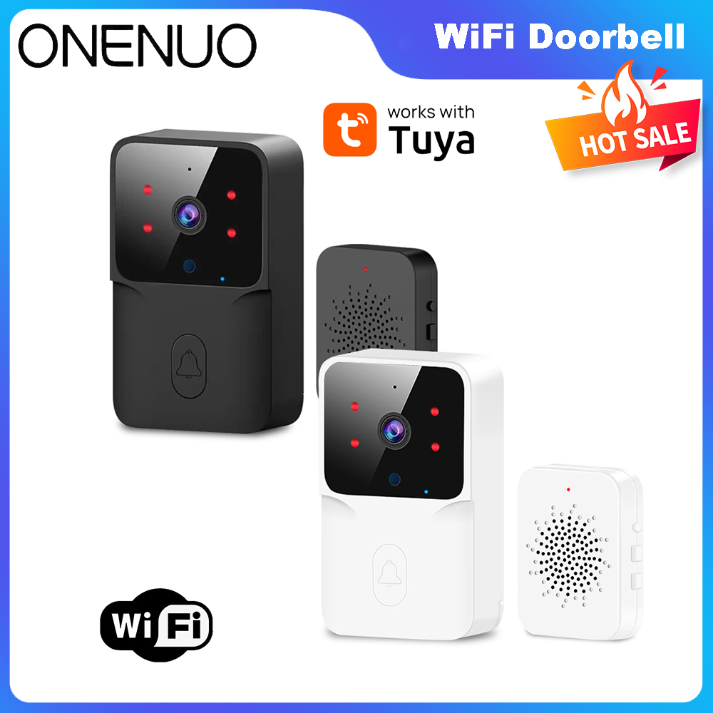 Home Security Front Door Camera - Tuya WiFi Video Bel Pintu Nirkabel