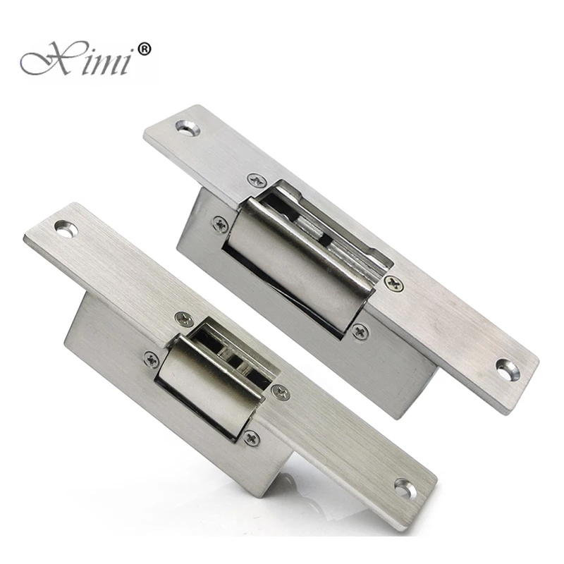 Home Security Door Lock - DC 12V Baja Tahan Karat Kunci