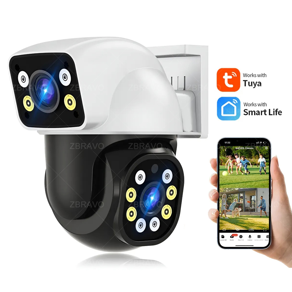 Home Security La - Smartlife 8MP WiFi Tuya Kamera Luar