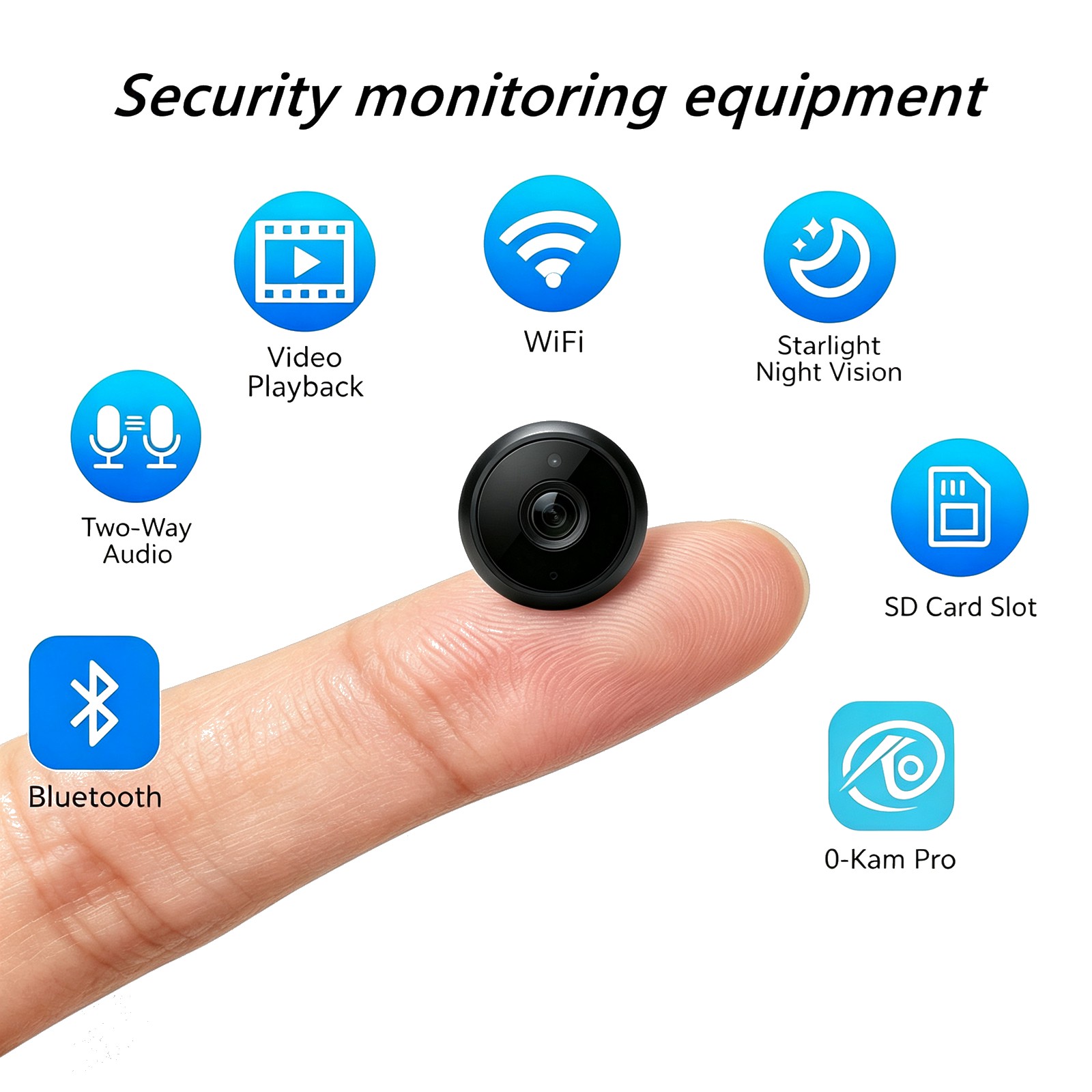 Home Security Network - Kit Keamanan Rumah Lengkap BU4: Kamera