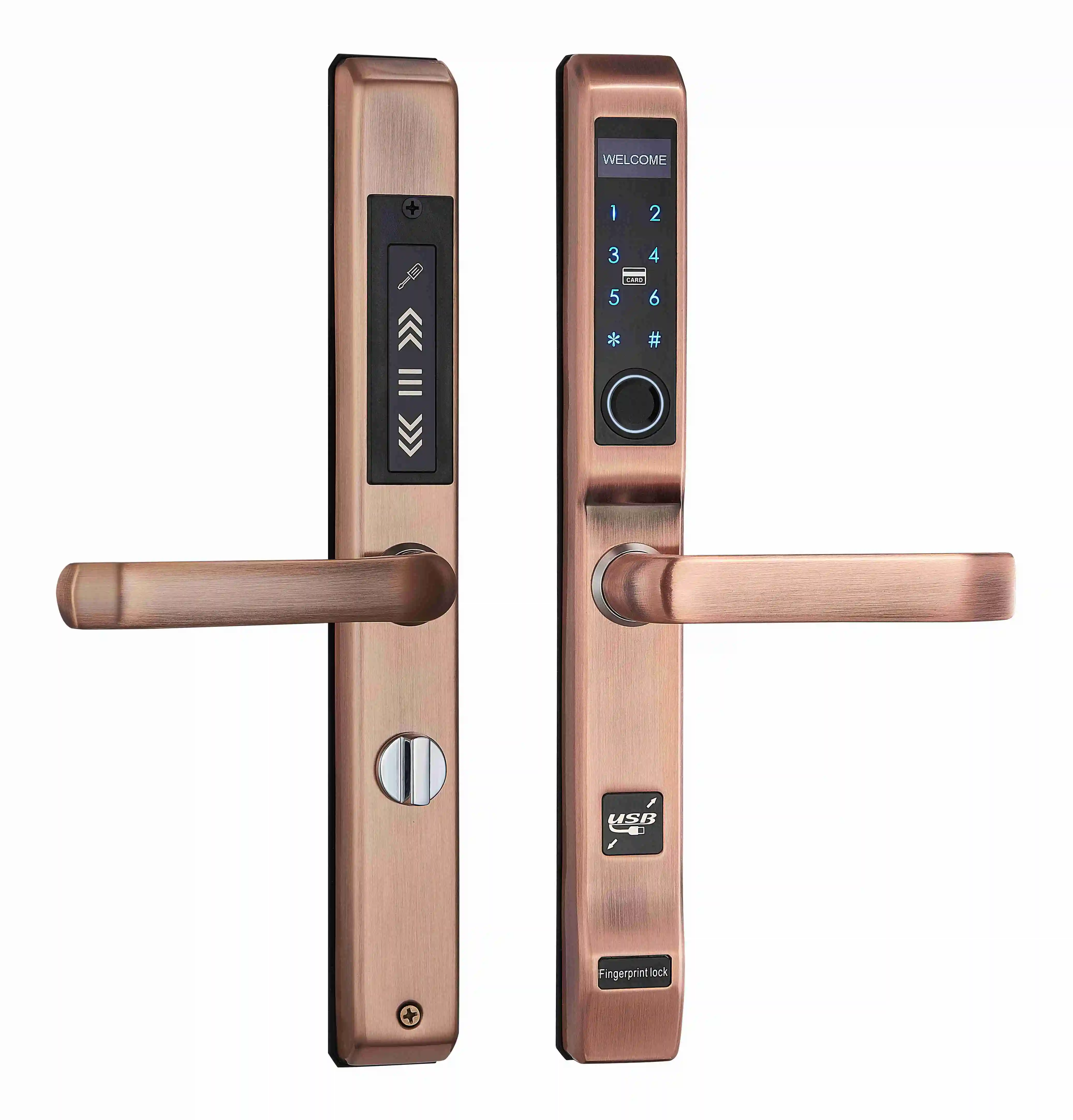 Home Security Electric Fence - Kunci Pintu Pintar Sidik Jari Integrasi