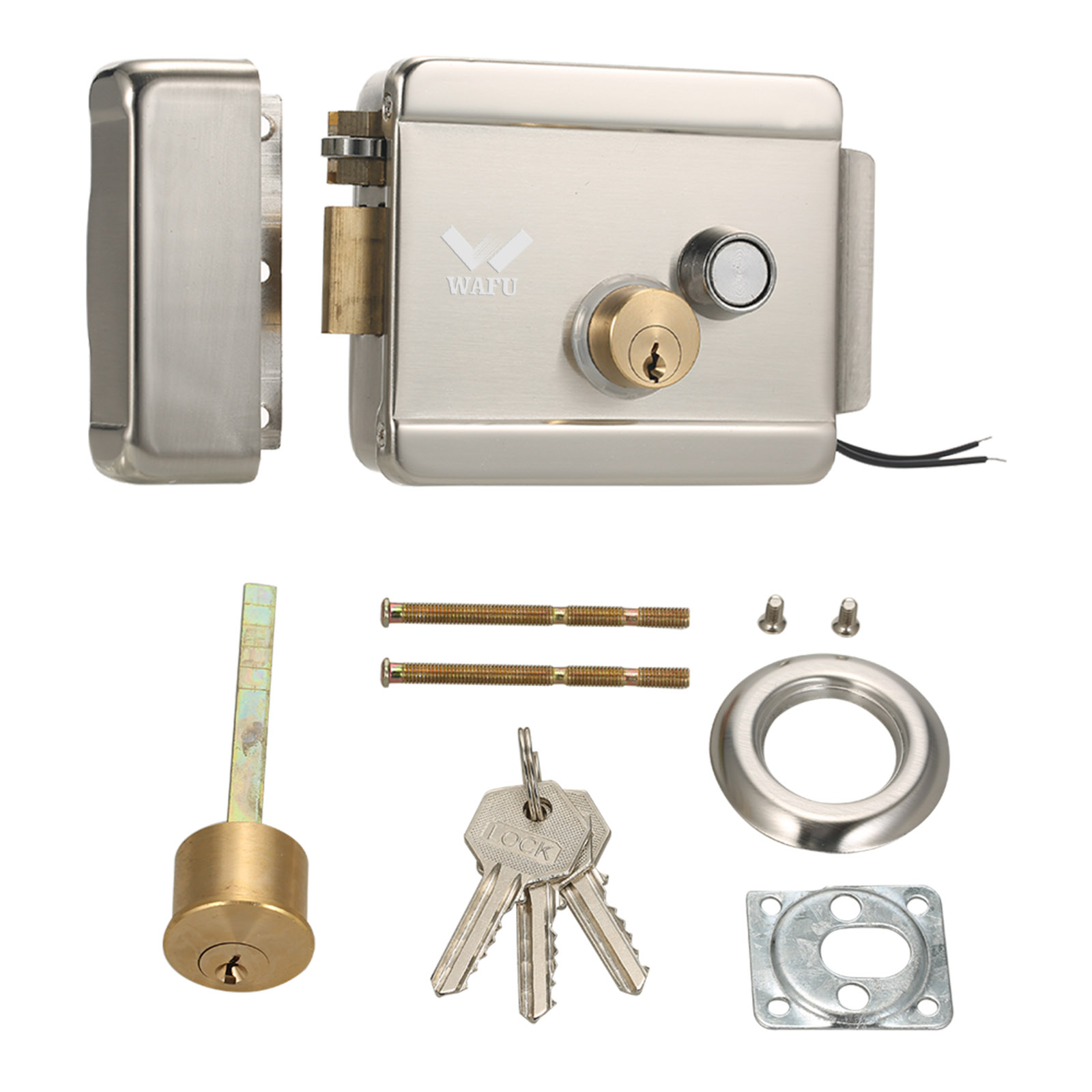 Home Security Door Lock - WAFU kunci pintu gerbang listrik cerdas,