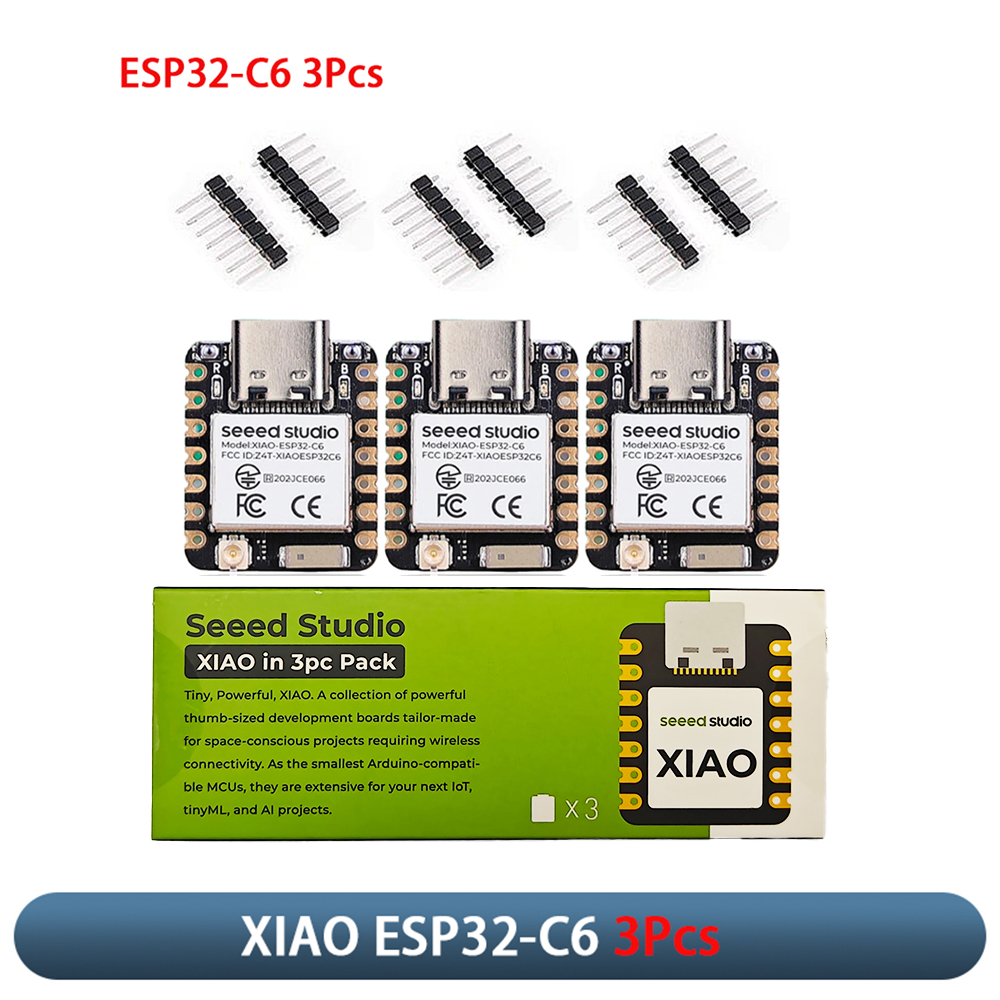 Home Security Technology - XIAO ESP32-C6 3 Buah Modul Papan