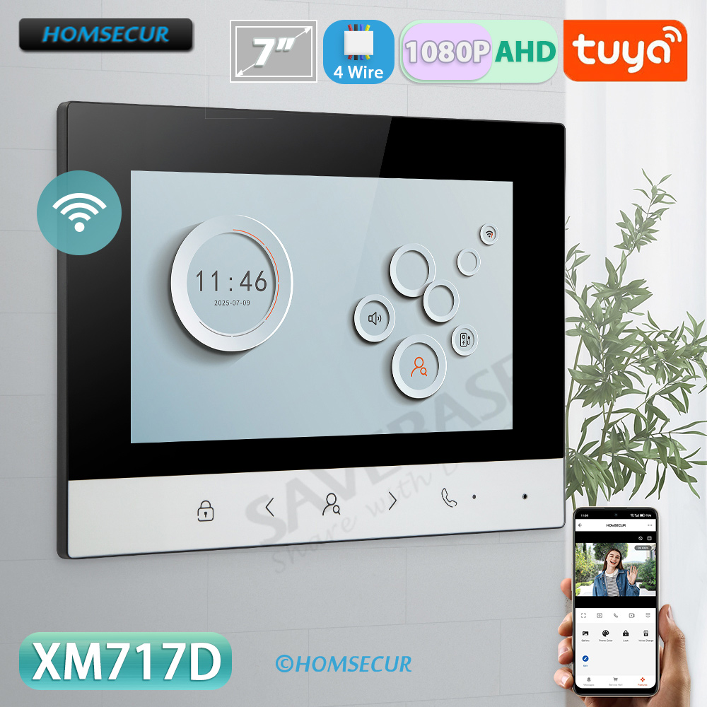 Home Security Monitor - Monitor Dalam Ruangan Tuya Smart WIFI