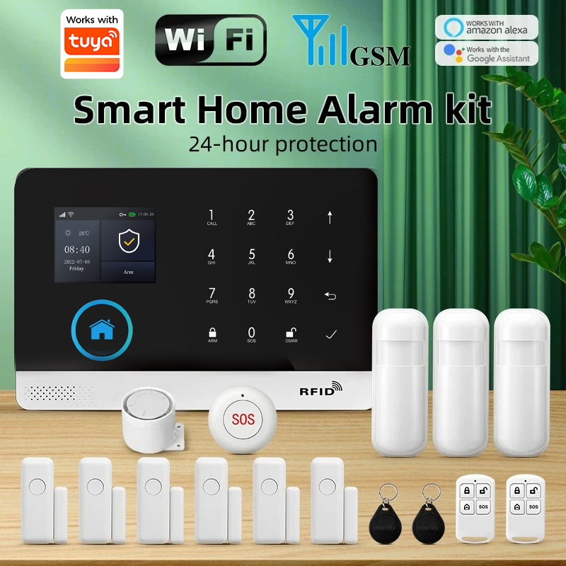 Home Security System Installation - Sistem Alarm Keamanan Rumah Pintar PGST
