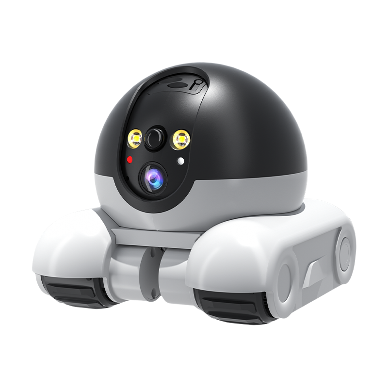 Home Security Robot - Kamera HD 1080P Pelacakan Otomatis Monitor