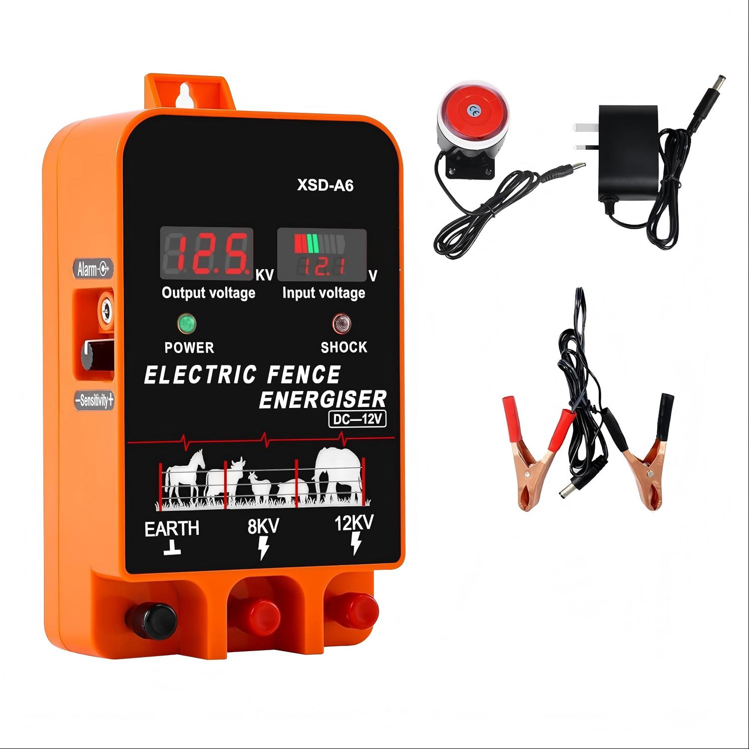 Home Security Electric Fence - Pengontrol Pagar Listrik 20KM 5.5 Joule