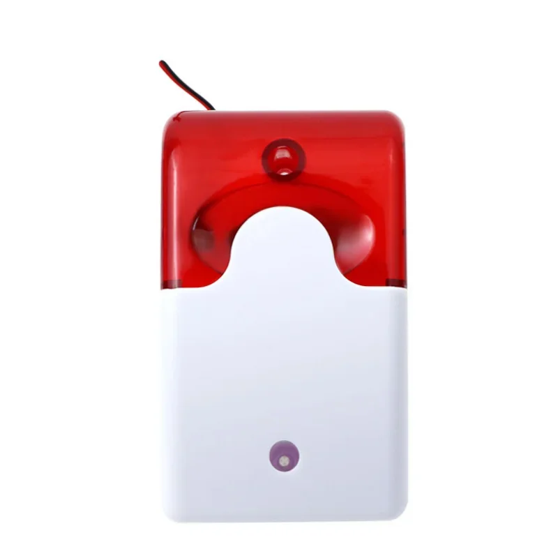 Home Security Zones - Sirene Strobo Berkabel Tahan Lama 12V
