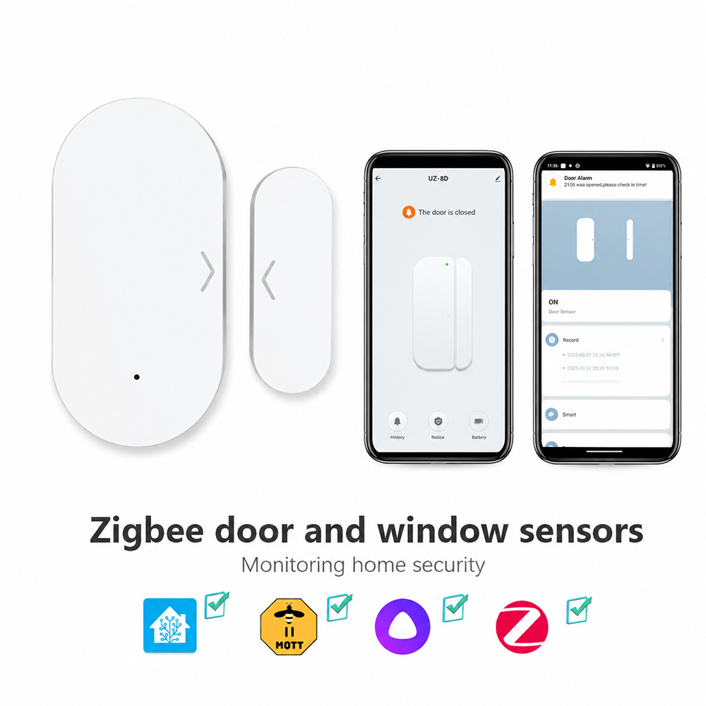 Home Security Technology - Sensor Pintu Jendela Zigbee 3.0 Kontak
