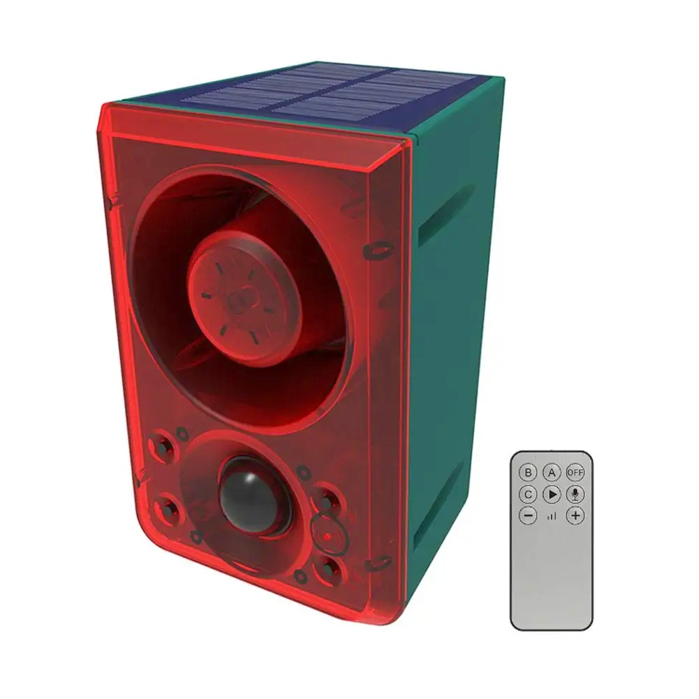 Barking Dog Alarm - Alarm Sensor gerakan surya luar ruangan,