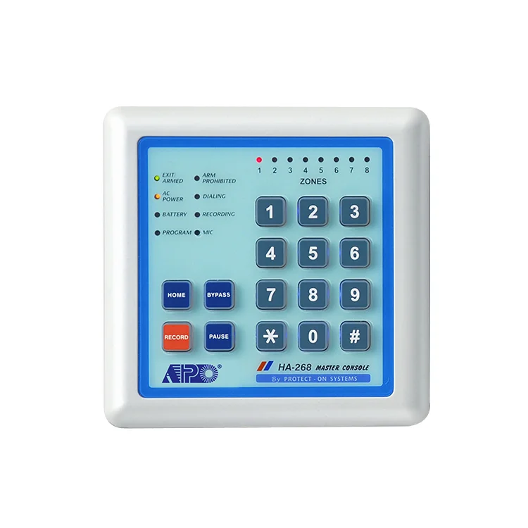 Home Security Zones - Panel Kontrol Alarm Keamanan Rumah 8