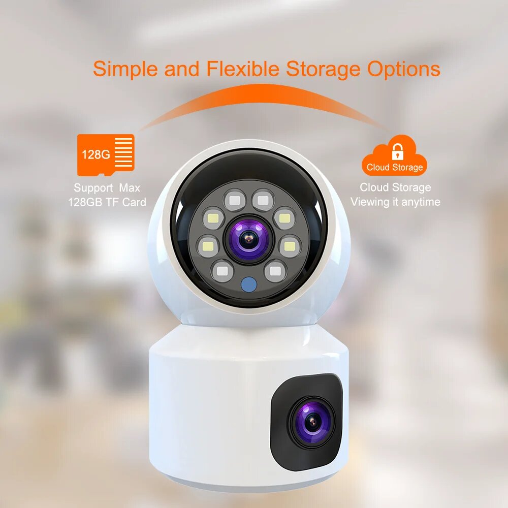 Home Security Robot - Kamera PTZ WiFi 4G HD 6MP