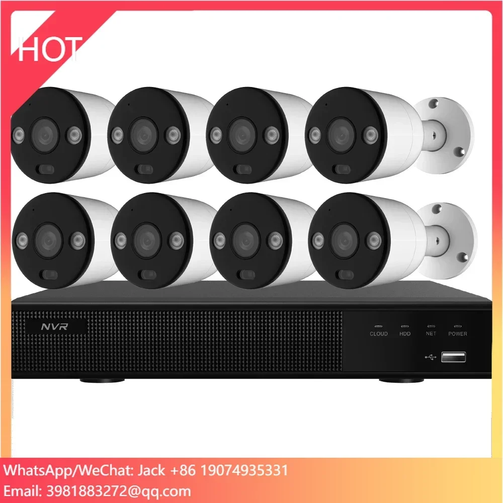 Home Security And Camera Systems - Sistem Kamera Keamanan PoE 8CH 4K