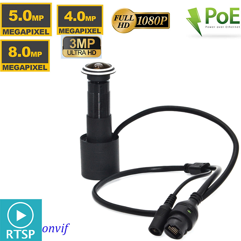 Home Security Front Door Camera - Kamera Pintu IP 1080P 3MP 5MP