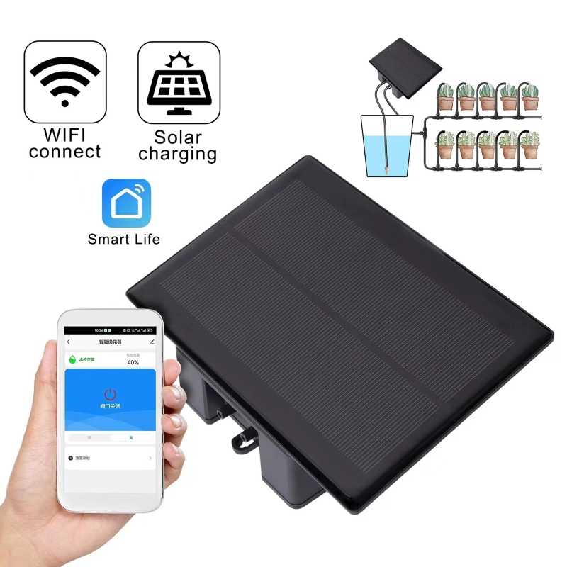 Home Security Technology - Kit Mesin Penyiraman Otomatis Tenaga Surya