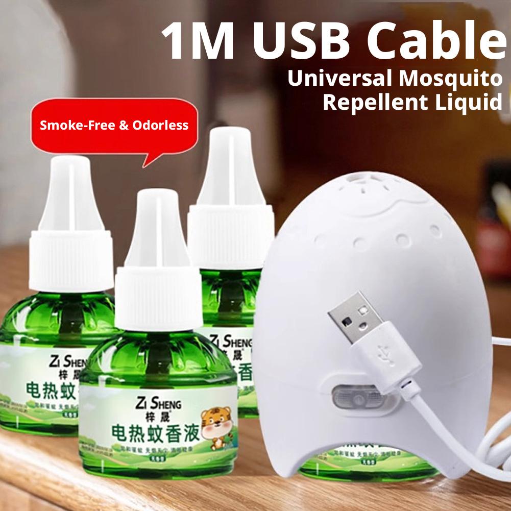 Home Security Technology - 1SET Alat Pengusir Nyamuk Elektrik USB