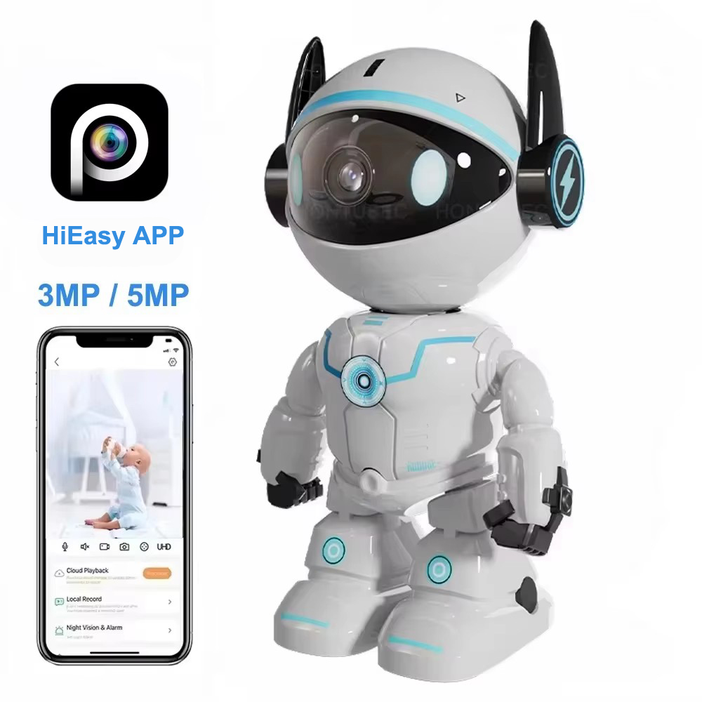 Home Security Robot - Kamera Robot HiEasy 5MP Wifi Dalam