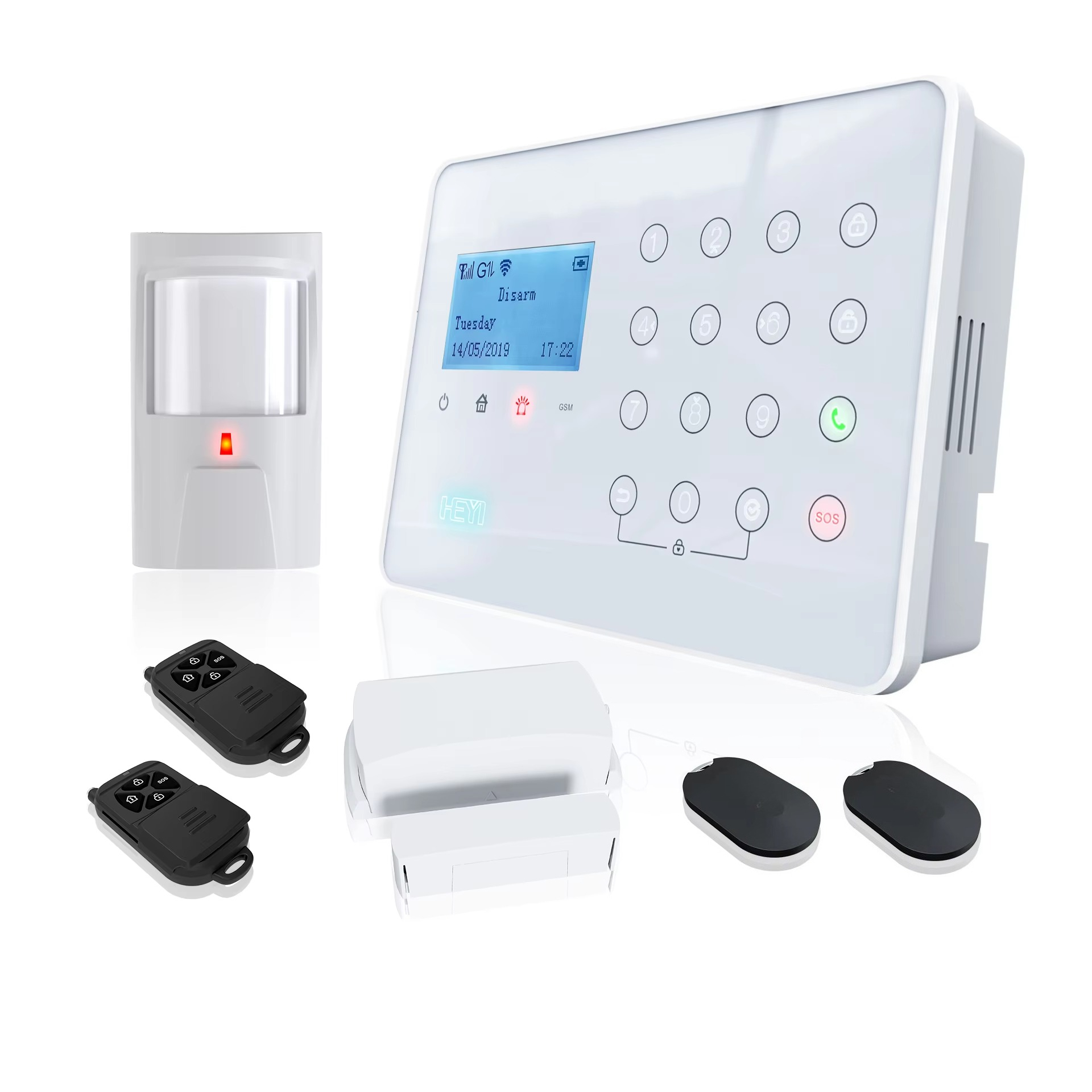 Home Security System - Sistem Alarm Sistem Keamanan Nirkabel untuk