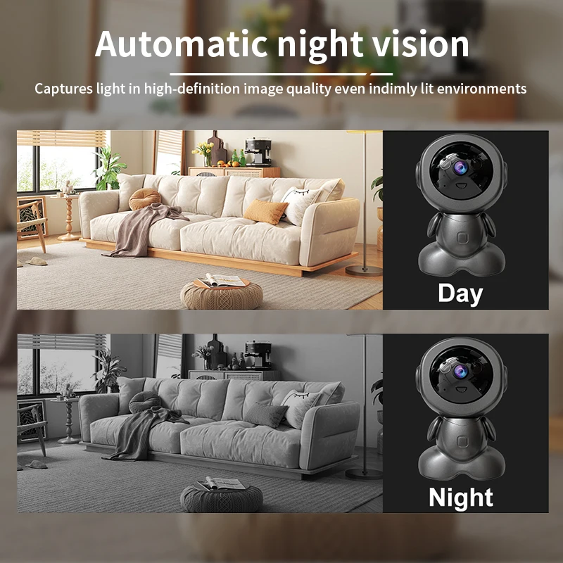 Kamera Robot Pengawas Wifi 8MP - Home Security Robot ulasan dan harga