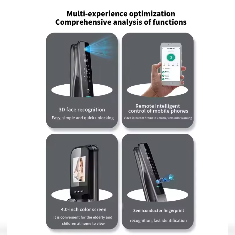 Kunci Pintu Pintar HX5 Pengena - Home Security Locks ulasan dan harga