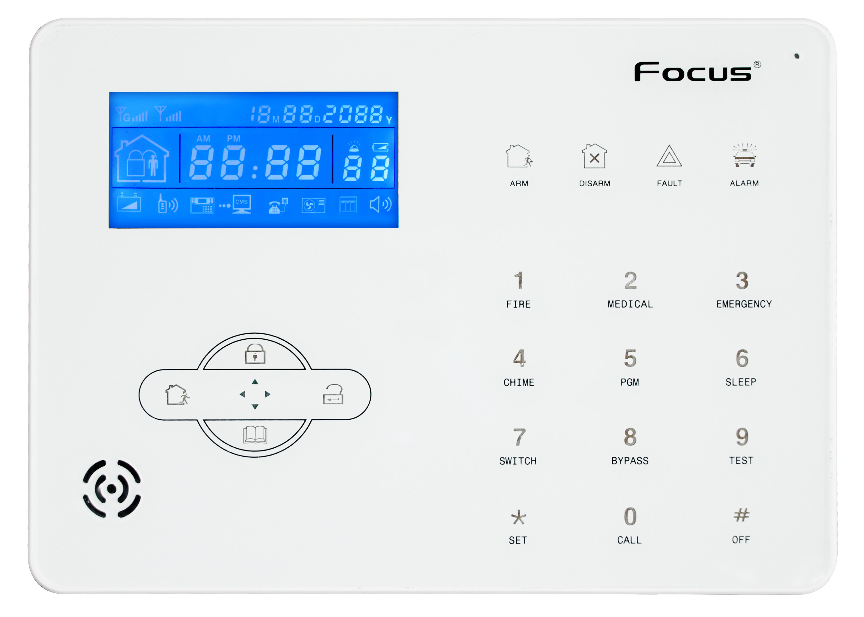 Focus ST-IIIB Sistem Alarm Sua - Home Security Zones ulasan dan harga