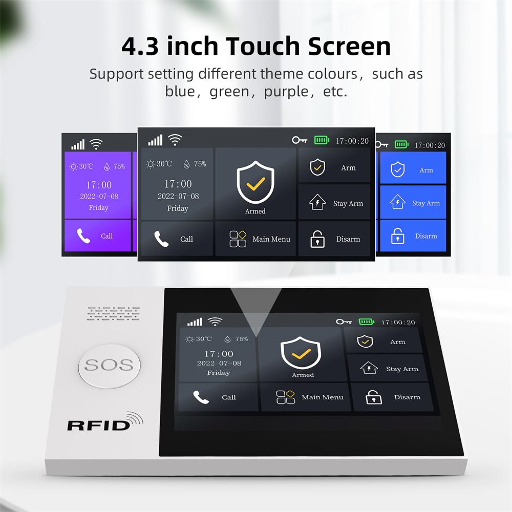 Sistem Alarm GSM Pintar WIFI 2 - Home Security System Installation ulasan dan harga