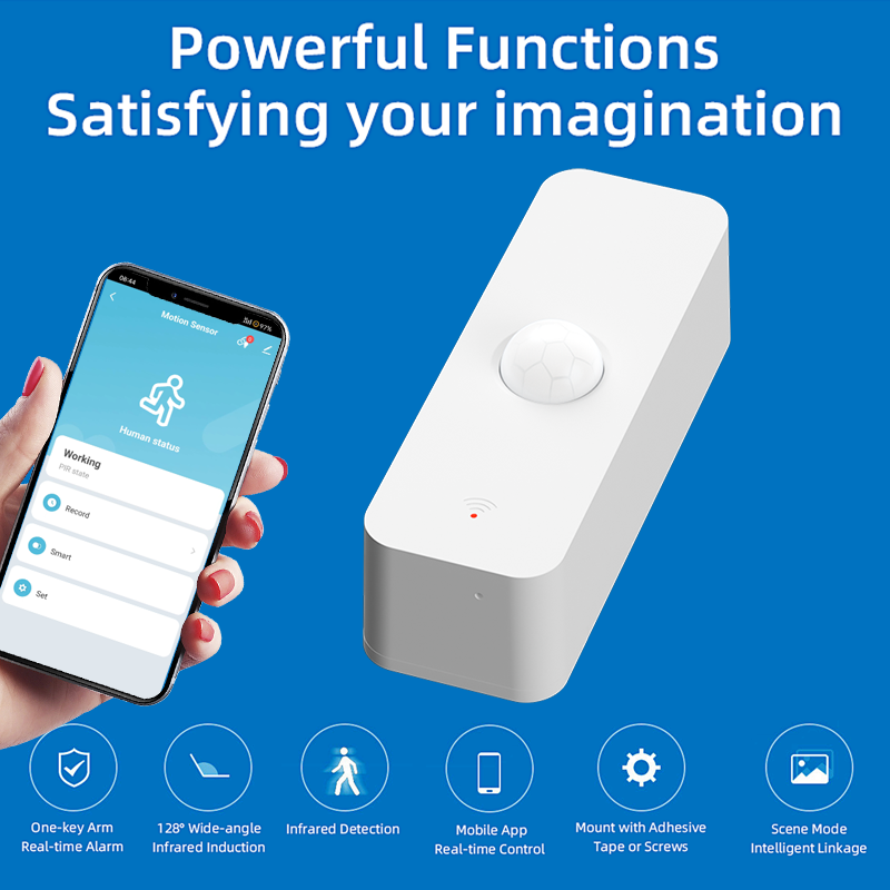 Zigbee PIR Sensor gerak WiFi,  - Home Security Technology ulasan dan harga