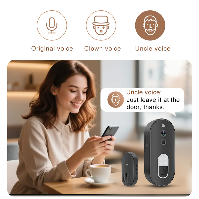 Tuya 1080P HD Bel Pintu Video  - Home Security La ulasan dan harga