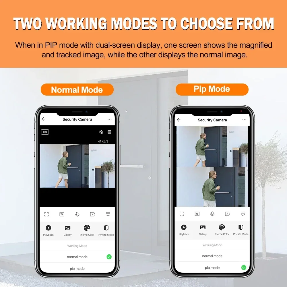 Kamera Pintu 3MP HD 2.4G/5G Wi - Home Security Front Door Camera ulasan dan harga