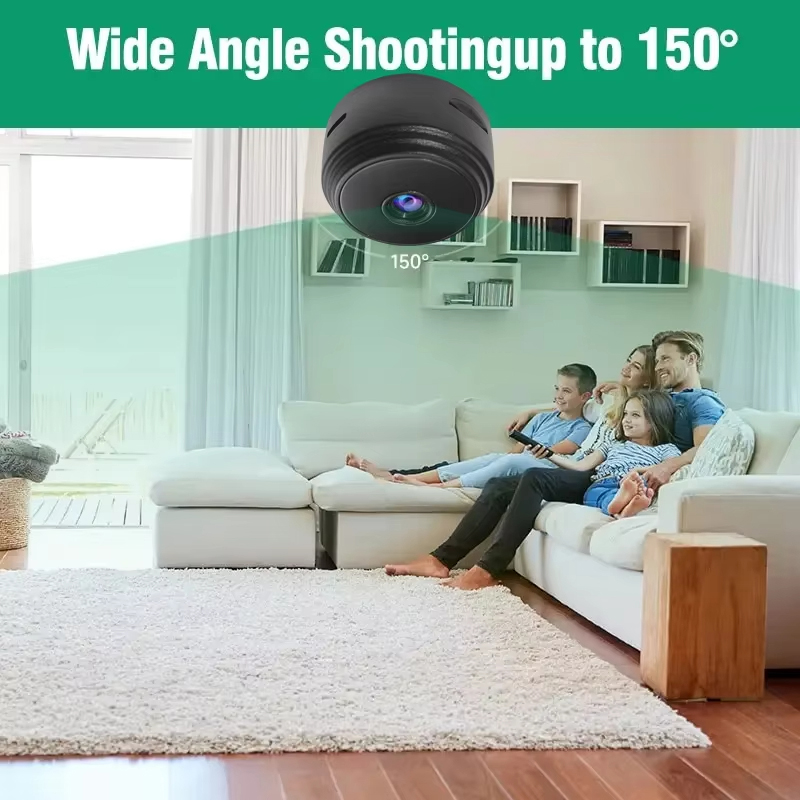 Kamera Keamanan A9 Mini WiFi H - Home Security La ulasan dan harga