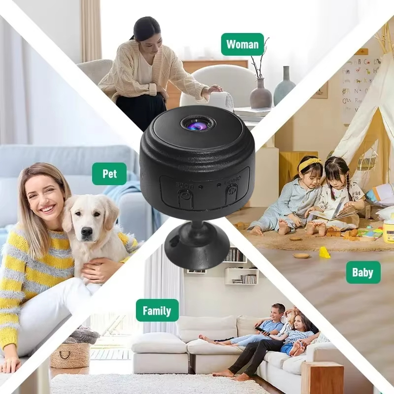 Kamera Keamanan A9 Mini WiFi H - Home Security La ulasan dan harga