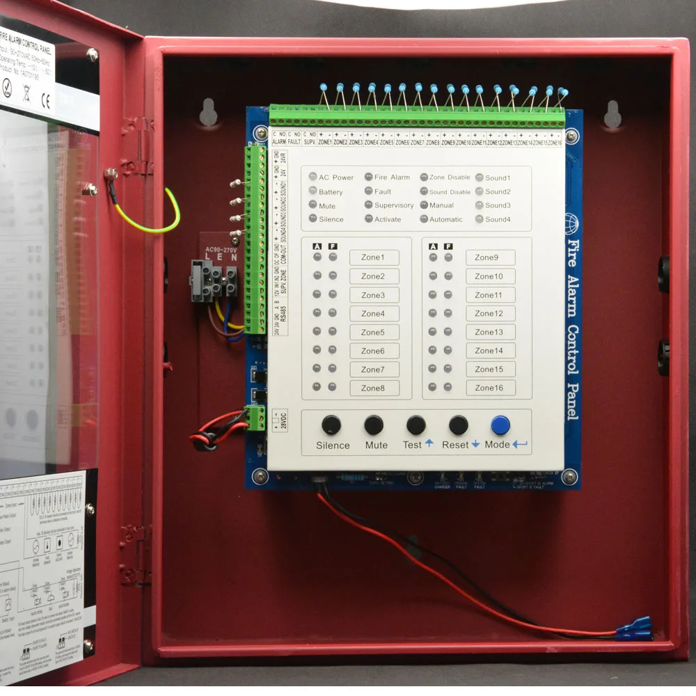 Papan Kontrol Alarm Kebakaran  - Home Security Zones ulasan dan harga
