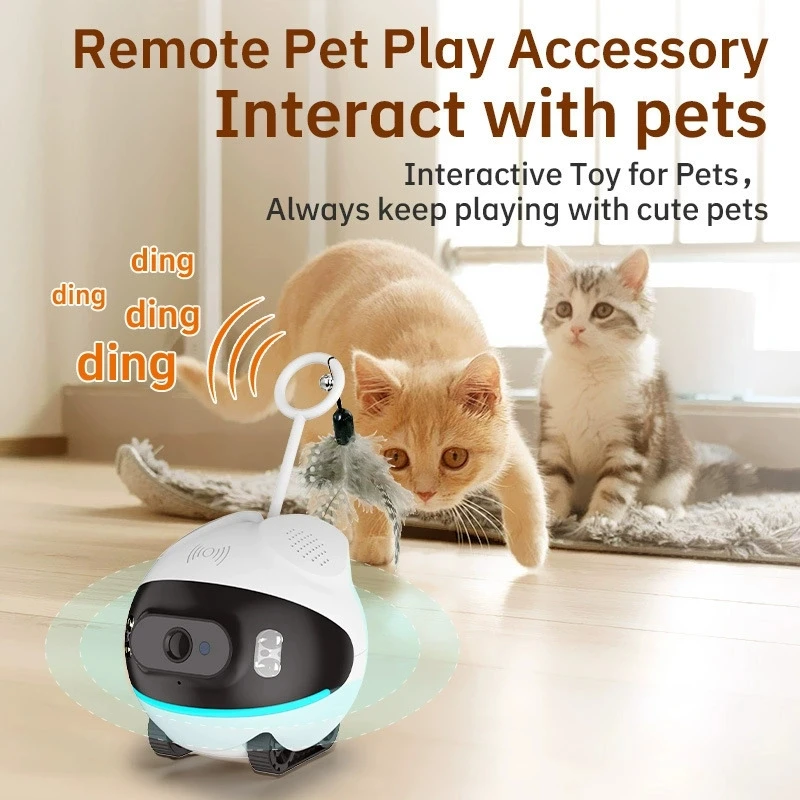 Kamera IP Robot Pengasuh Hewan - Home Security Robot Dog ulasan dan harga