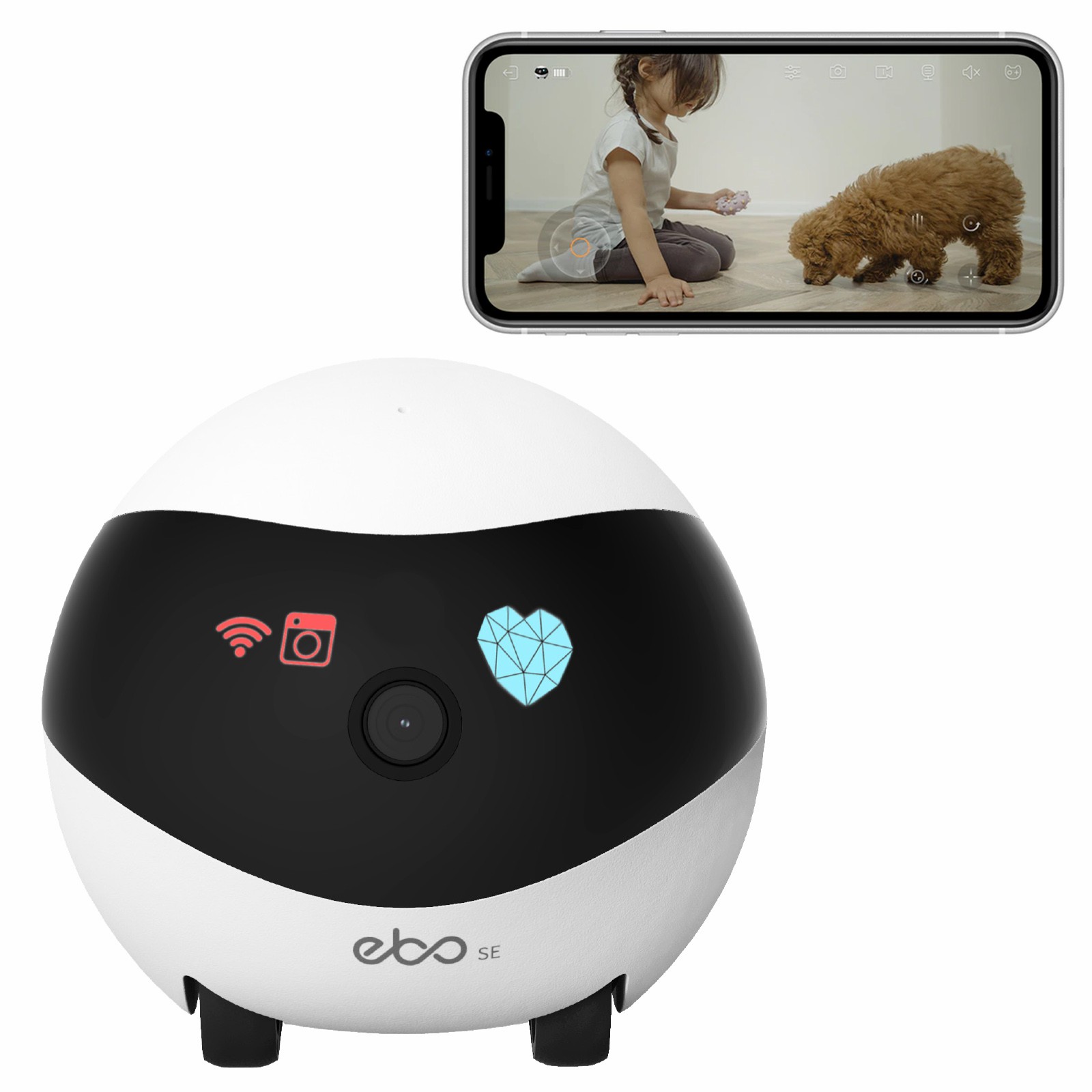 Robot Pendamping Rumah Pintar  - Home Security Robot ulasan dan harga