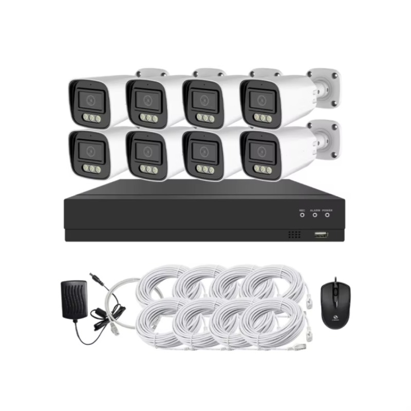 Kit Kamera CCTV 4ch 8ch Full H - Home Security System ulasan dan harga
