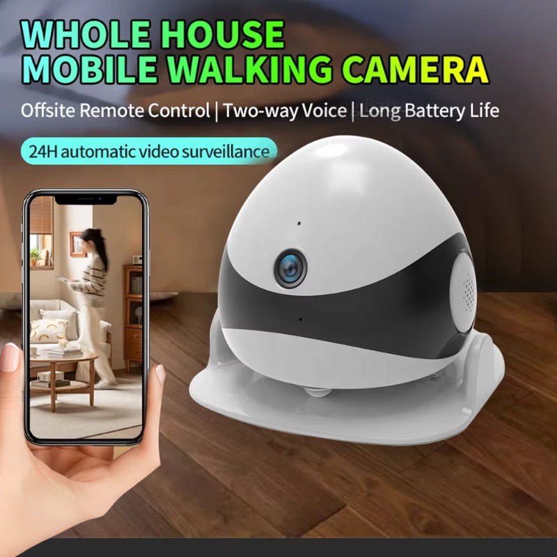 Kamera Robot Pendamping Hewan  - Home Security Robot Dog ulasan dan harga
