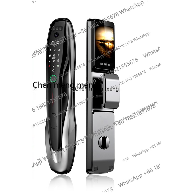 Kunci Pintu Rumah Pintar denga - Home Security Front Door Camera ulasan dan harga