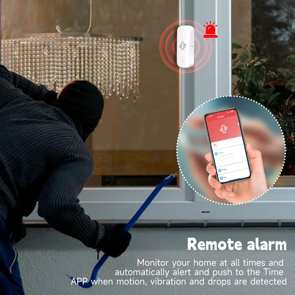 Aplikasi Sensor Getaran ZigBee - Home Security Technology ulasan dan harga