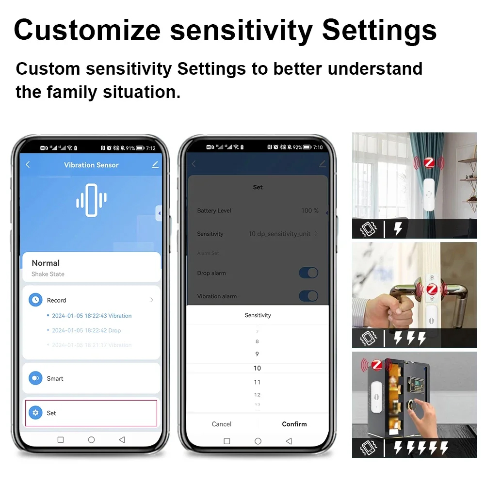 Aplikasi Sensor Getaran ZigBee - Home Security Technology ulasan dan harga