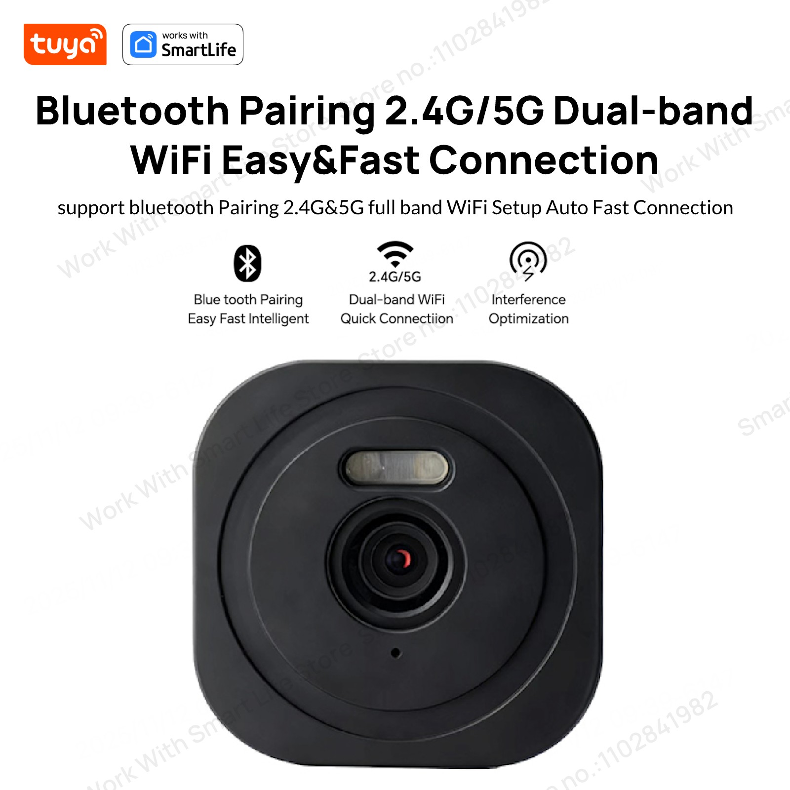 Kamera Jendela Tuya 3MP 2K, Ka - Home Security Robot ulasan dan harga