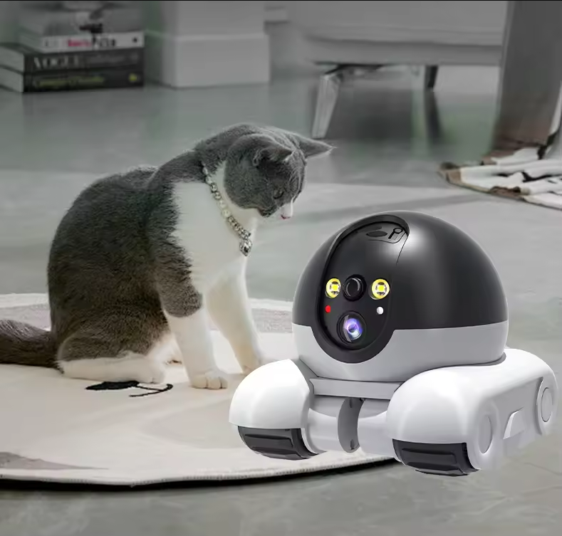 Kamera Robot Lensa Ganda Nirka - Home Security Robot ulasan dan harga
