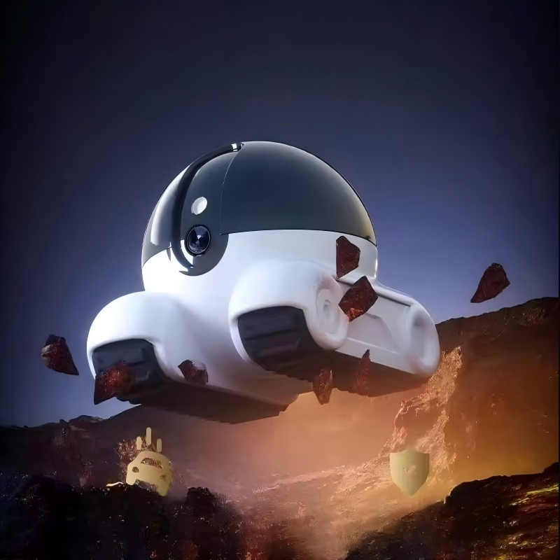 Kamera Robot Lensa Ganda Nirka - Home Security Robot ulasan dan harga