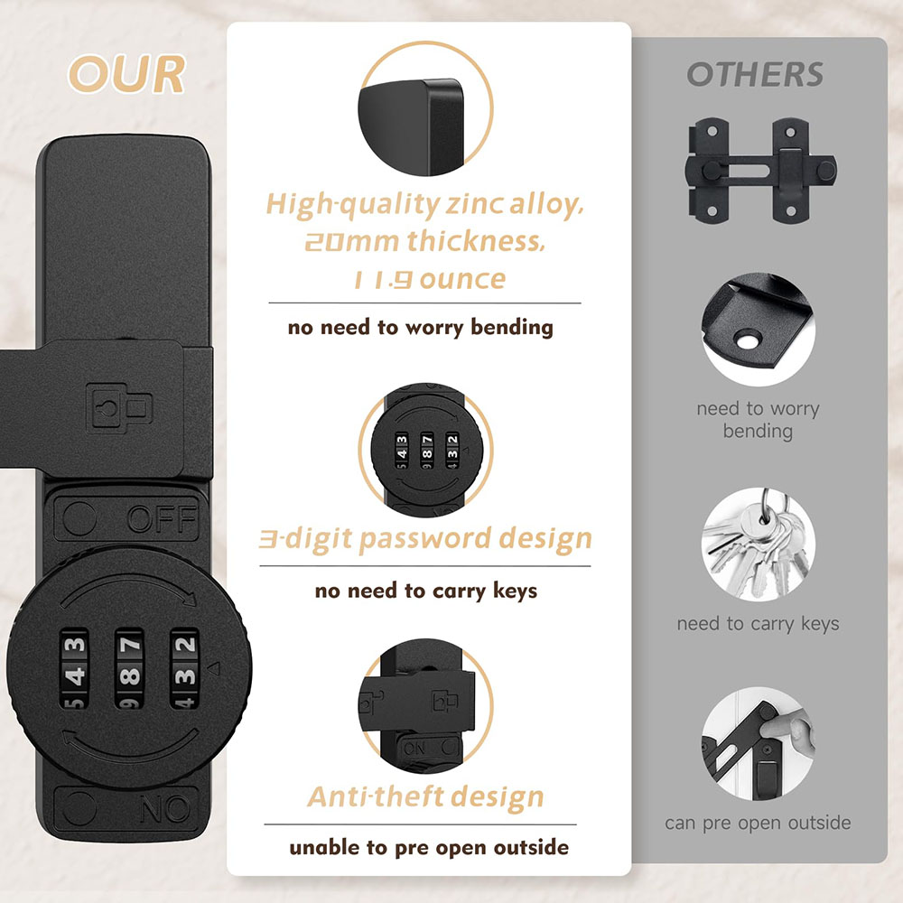 Kunci Pintu Gudang Keamanan Ku - Home Security Locks ulasan dan harga