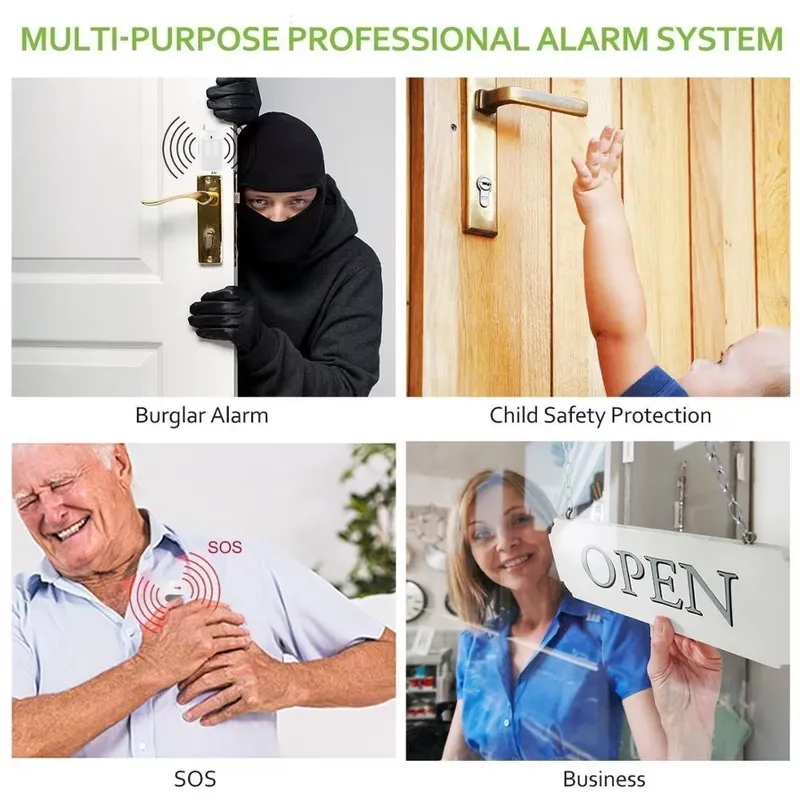 Kit Alarm Pencuri Rumah Sistem - Home Security System ulasan dan harga