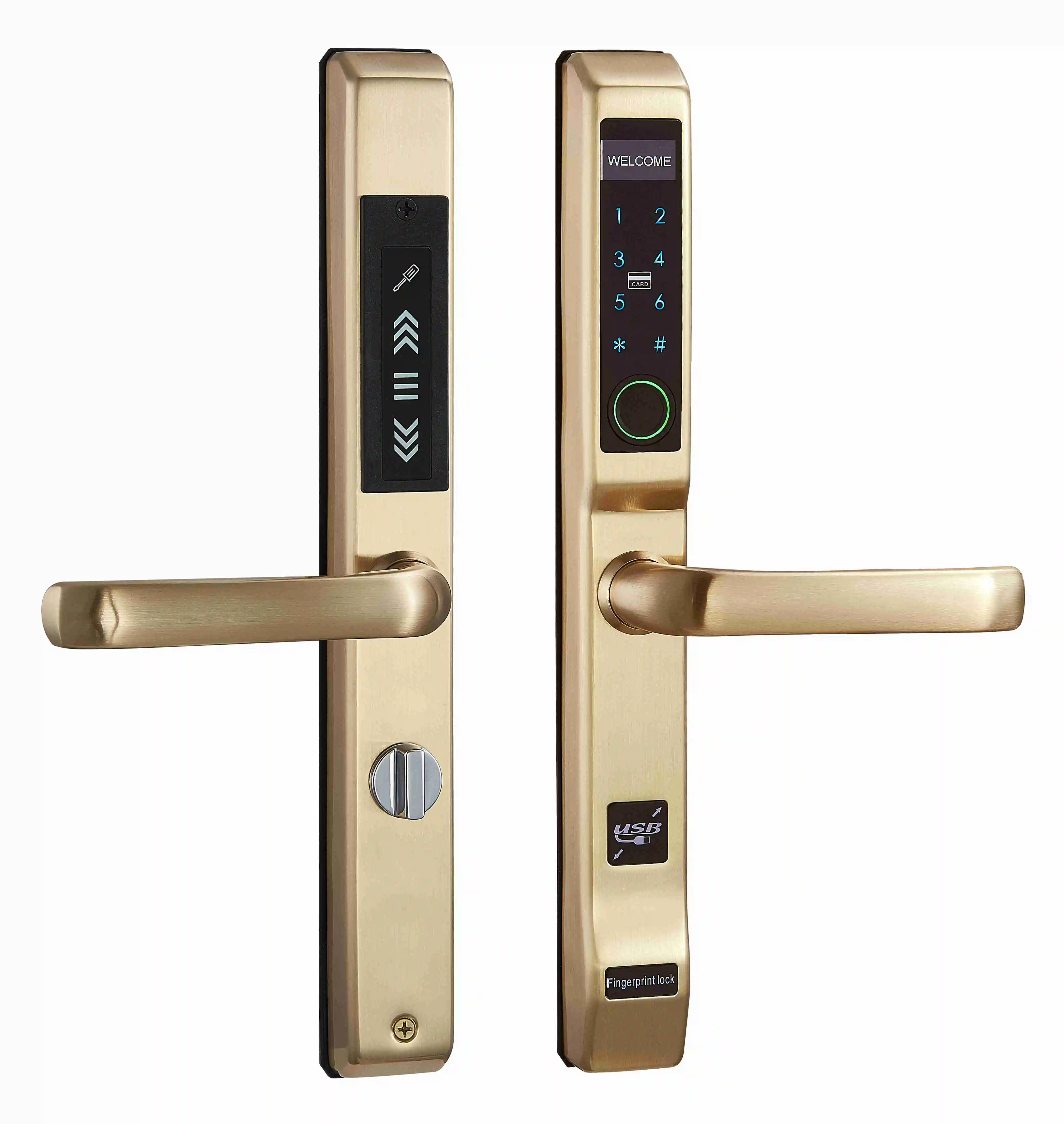Kunci Pintu Pintar Sidik Jari  - Home Security Electric Fence ulasan dan harga